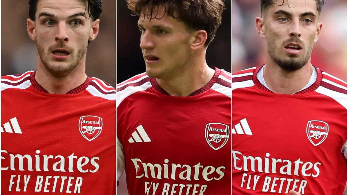 Arsenal injury update: Christos Tzolis, Declan Rice, Kai Havertz latest news and return dates