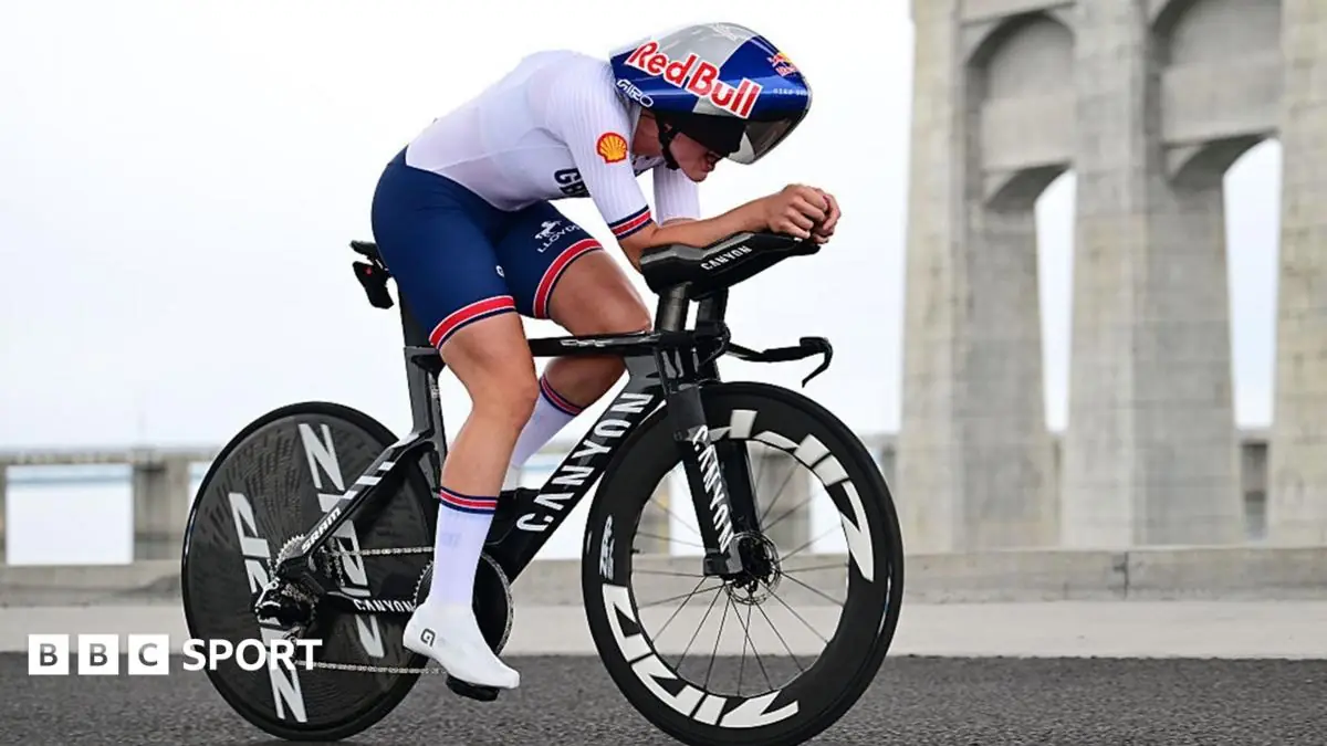GB's Backstedt wins world time-trial silver