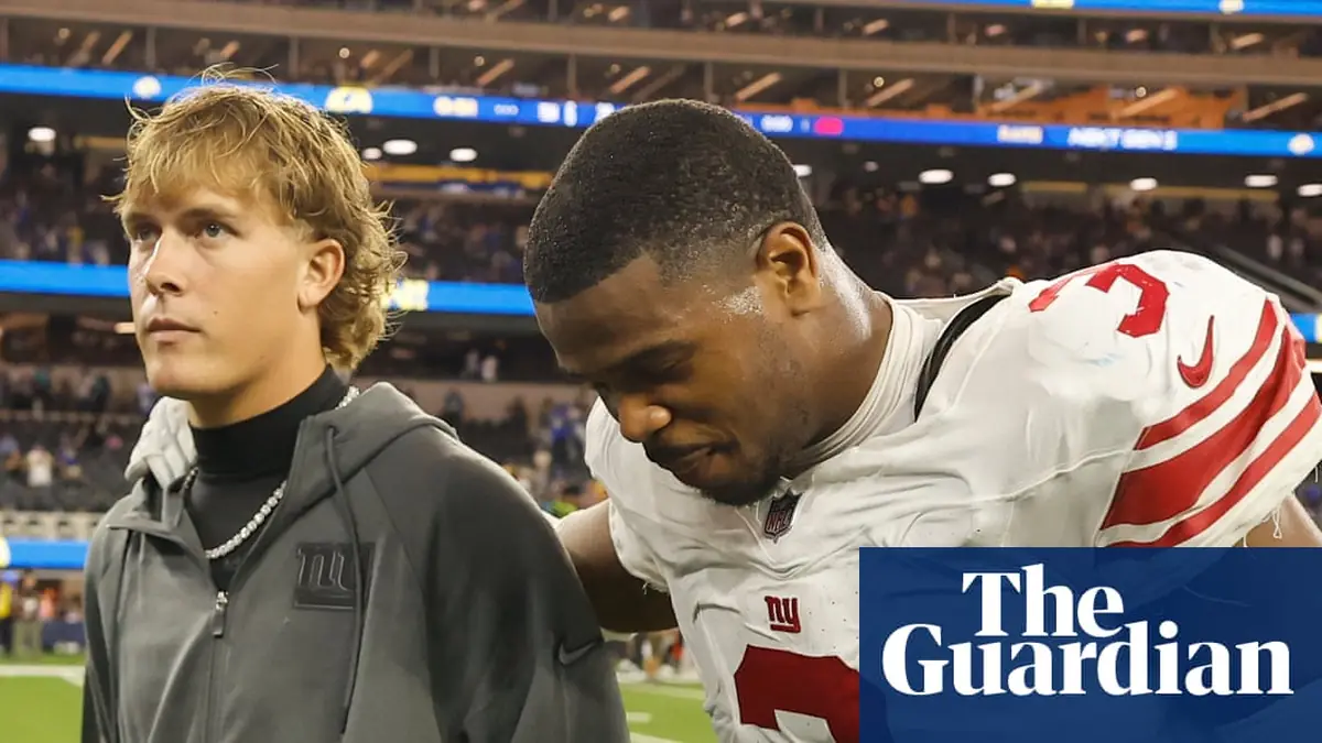 Giants’ Jaxson Dart could reportedly miss rest of season with knee injury
