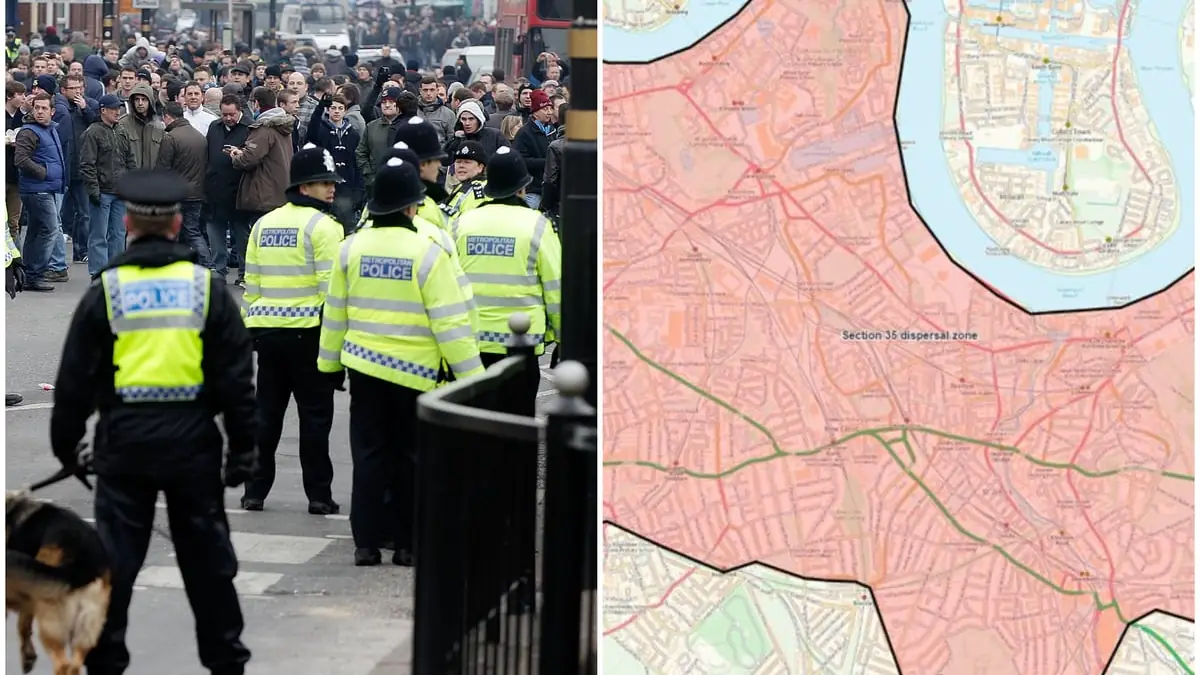 Millwall v West Ham: Police handed special power as hundreds of cops flood south London amid fan violence fear