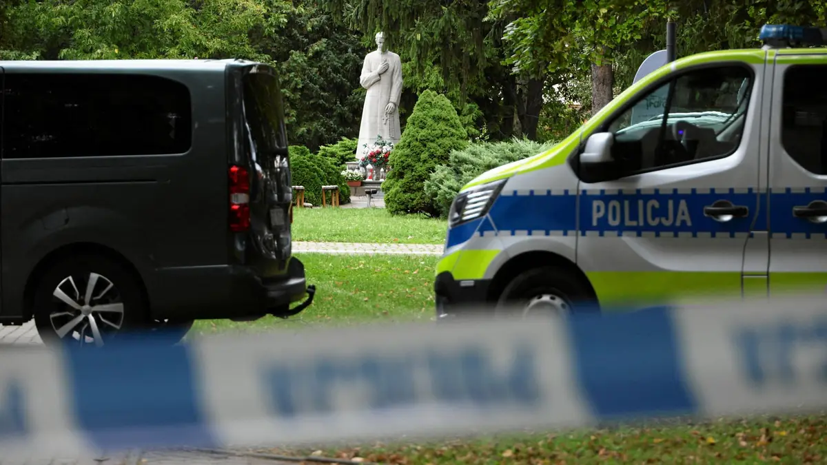 Priest killed and four wounded after stabbing rampage at Polish abbey