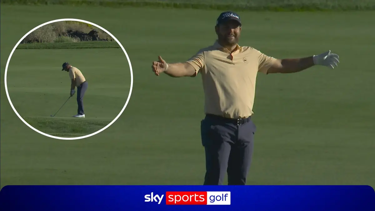 Smith finishes round with Bank of Utah's first ever ALBATROSS!